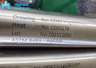 নকল খাদ জিরকোনিয়াম রাউন্ড বার ASTM B550 R60705